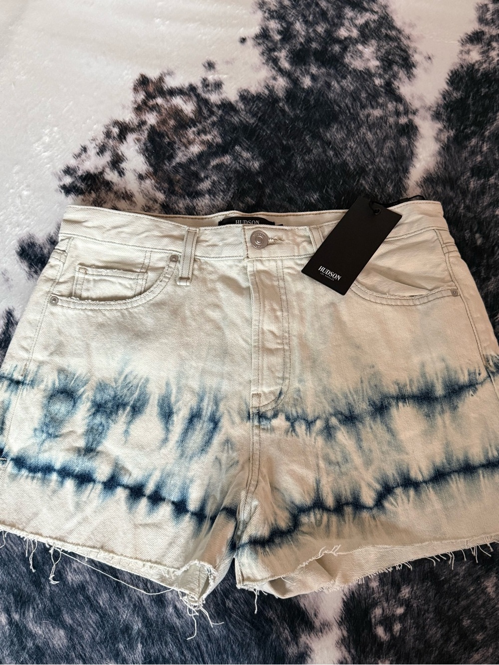 NWT Women’s Hudson Tie Dye Denim Shorts